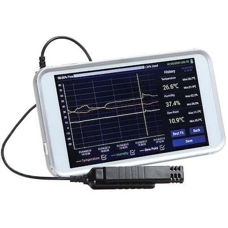 Digi-Sense Temperature/RH Touch Screen Recorder wit 20250-40